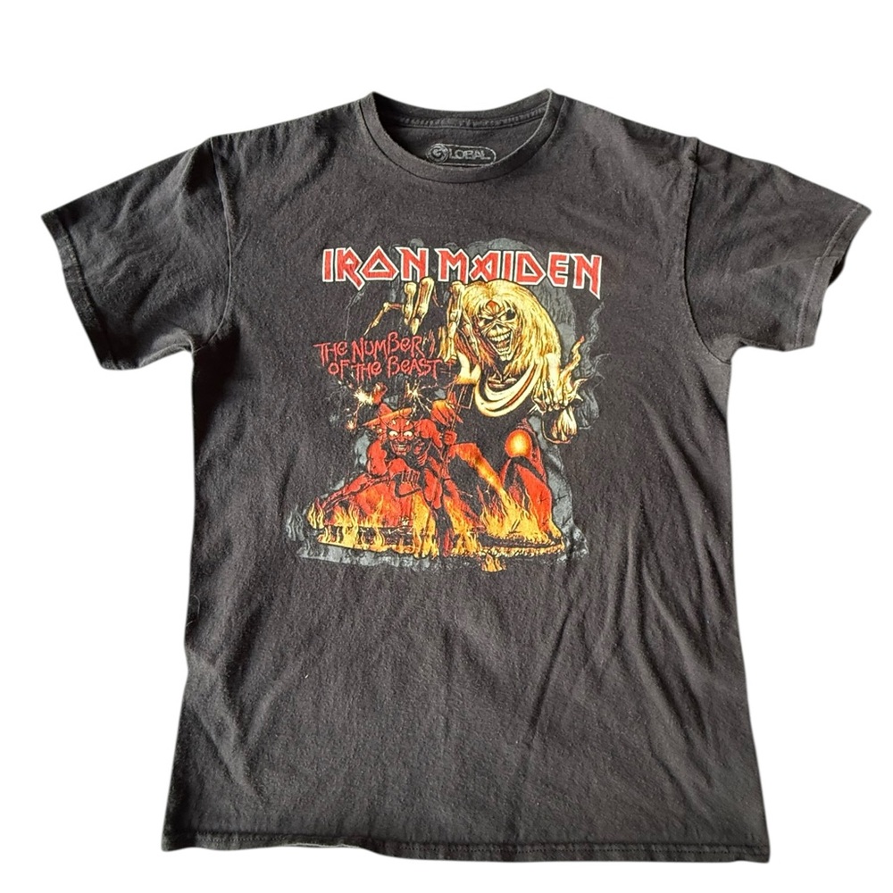Iron Maiden Band Shirt, Medium